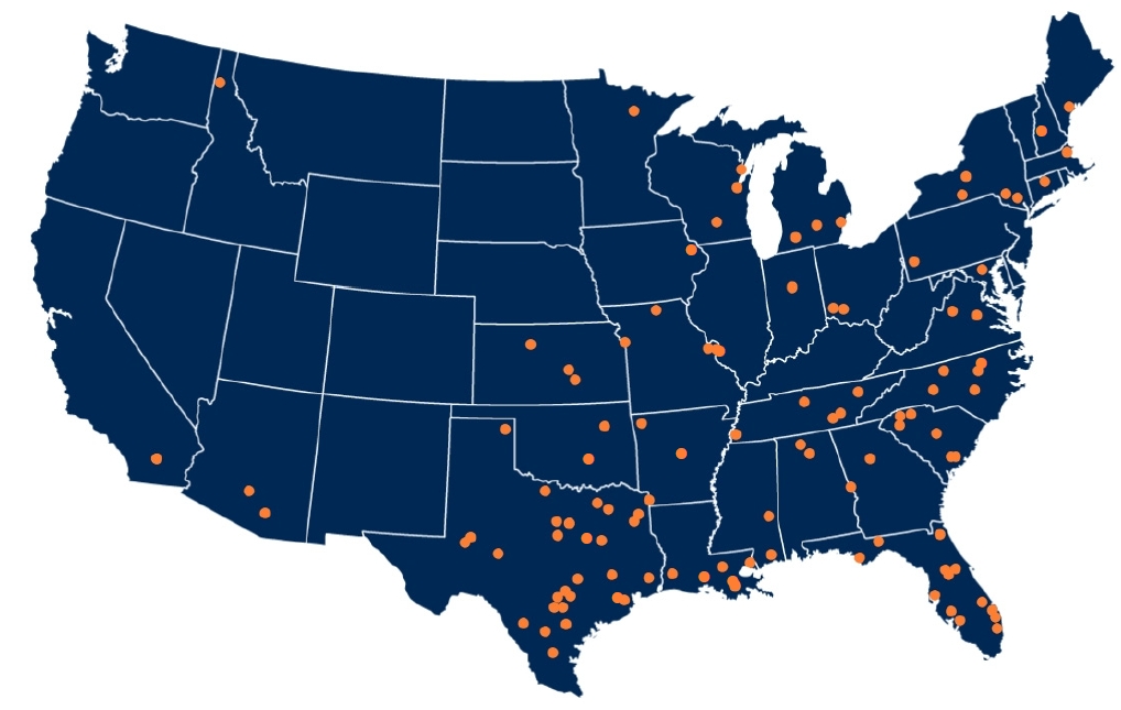 DHIG Sales Map Now DHIG Sales Map Now